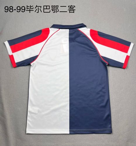 Retro Jersey 1998-1999 Athletic Bilbao Third Away Soccer Jersey Vintage Football Shirt