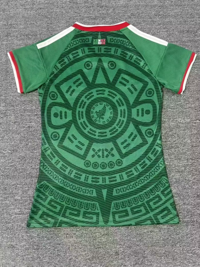 Women Fan Version 2026 Mexico Home Soccer Jersey Girl Football Shirt