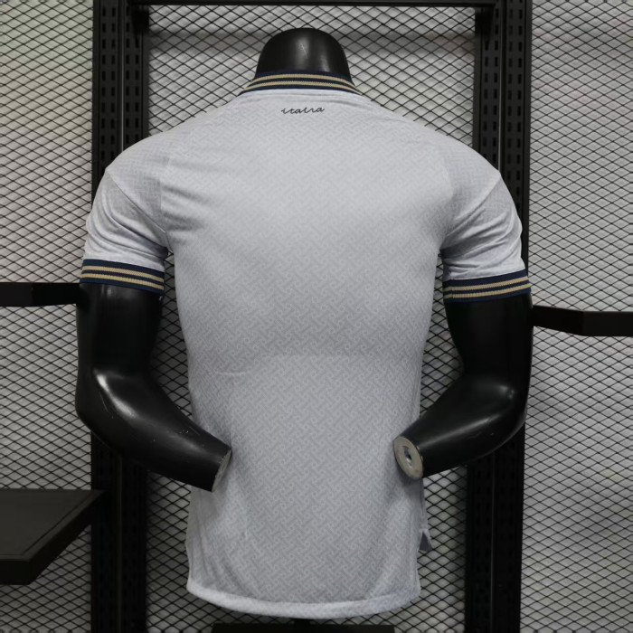Player Version 2026 Italy Away White Soccer Jersey Football Shirt