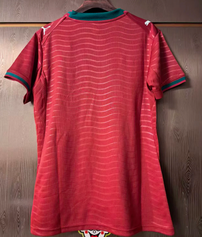 Women 2026 Portugal Home Soccer Jersey Girl Football Shirt