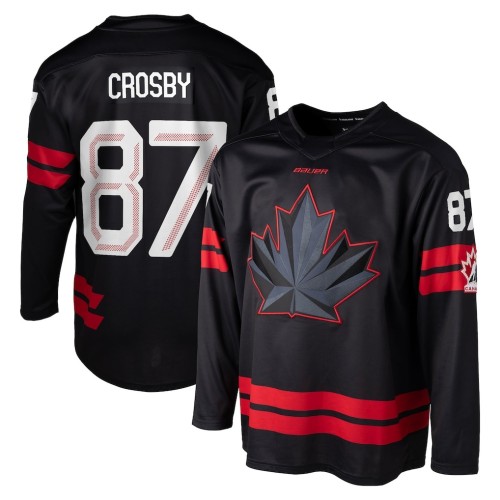 Canada #87 CROSBY Black NHL Hockey Jersey