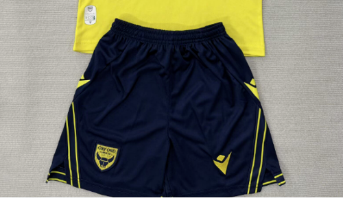 Fan Version 2025-2026 Oxford United Home Soccer Shorts Football Shorts
