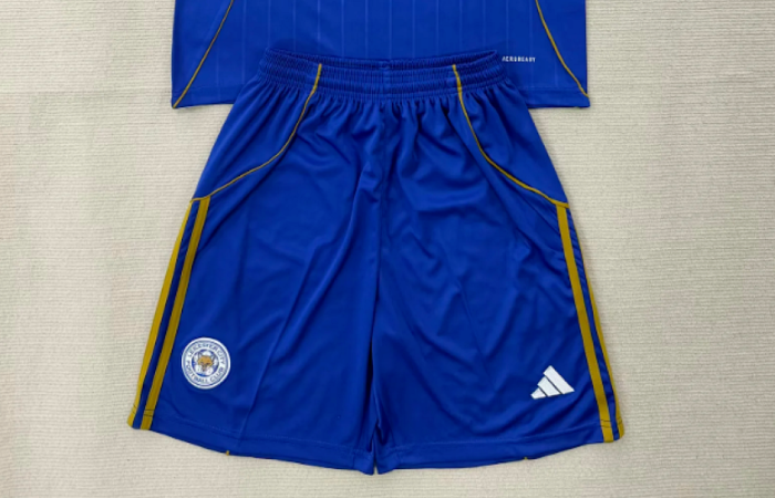 Fan Version 2025-2026 Leicester City Home Soccer Shorts Football Shorts