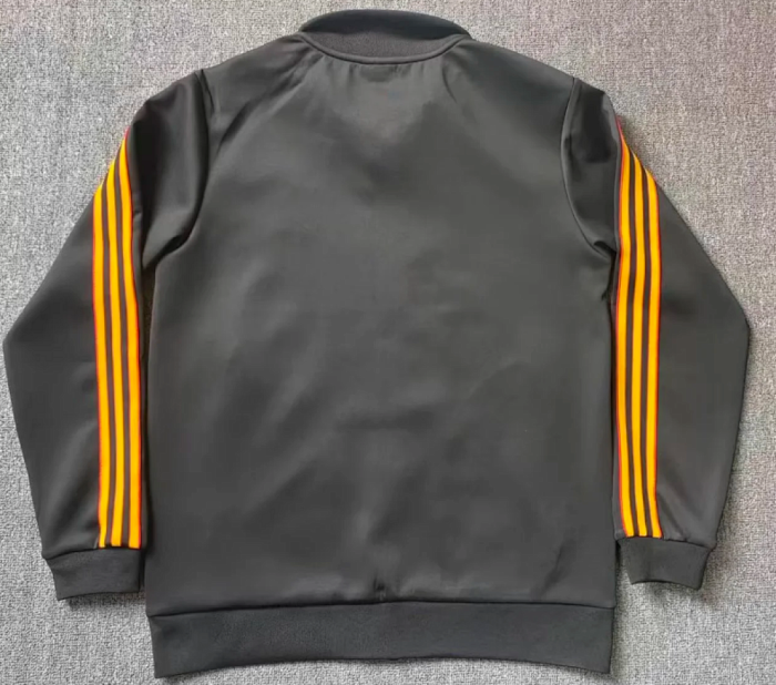 Adult 2025-2026 CLUB AMERICA Black Soccer Jacket and Long Pants Brasil Football Tracksuit