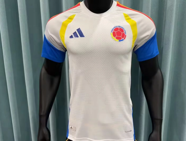 Player Version 2026 Colombia White Soccer Training Jersey Camisetas de Futbol