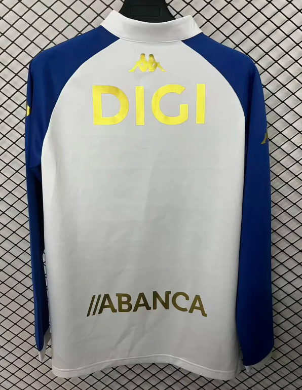2025-2026 Deportivo La Coruña White Soccer Training Sweater