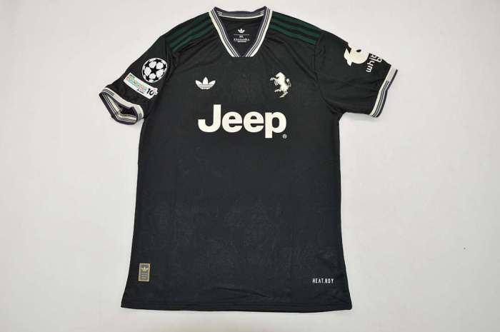 Maillot Juve Shirt Fans Version 2025-2026 Juventus YILDIZ 10 Third Away Black Soccer Jersey Football Shirt