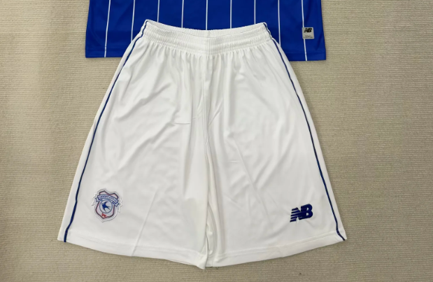 Fan Version 2025-2026 CARDIFF CITY Home Soccer Shorts Football Shorts