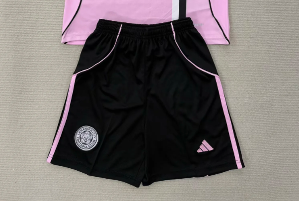 Fan Version 2025-2026 Leicester City Third Away Soccer Shorts Football Shorts