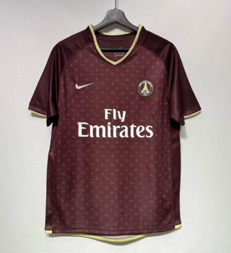 Retro Jersey 2006-2007 PSG Away Soccer Jersey Vintage Paris Football Shirt