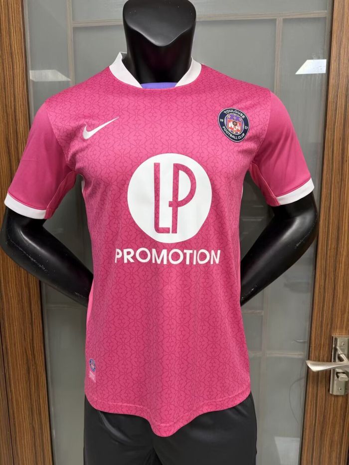 Fans Version 2025-2026 Toulouse Away Soccer Jersey Football Shirt