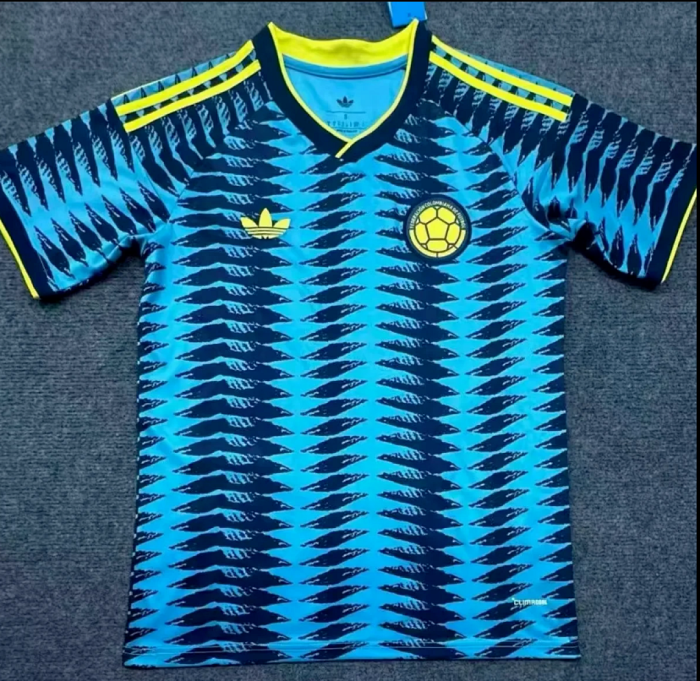 Fan Version 2026 Colombia Away Soccer Jersey Columbia Camisetas de Futbol