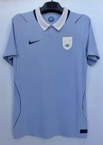 Player Version Uruguay 2026 Home Soccer Jersey Football Shirt