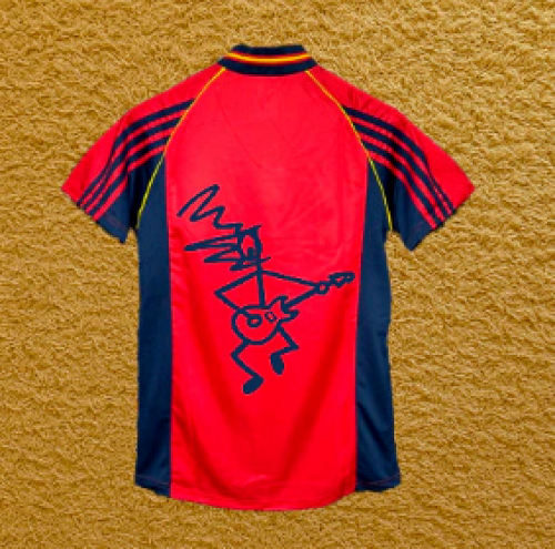 Retro Jersey 1998 Spain ROSENDO Soccer Jersey Vintage Football Shirt