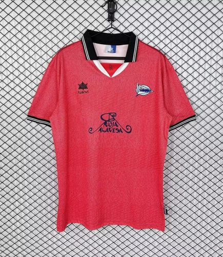 Retro Jersey 2000-2002 Deportivo Alaves Europa Away Soccer Jersey Vintage Football Shirt
