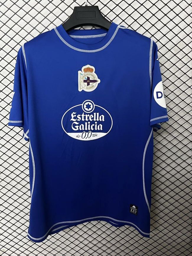 Fan Version 2025-2026 Deportivo La Coruña Blue Special Edition Soccer Jersey