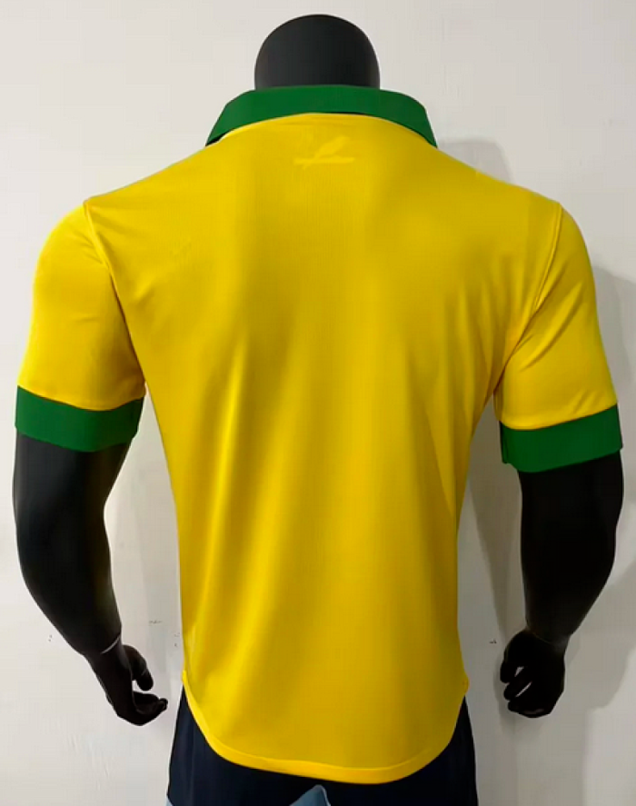 Retro Jersey 2013 Brazil Home Soccer Jersey Vintage Brasil Football Shirt