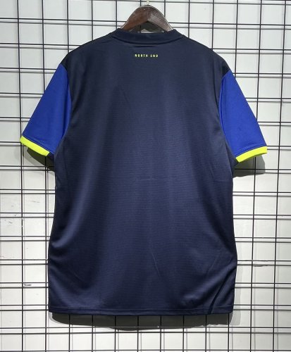 Fan Version 2025-2026 Preston North End Home Soccer Jersey Football Shirt