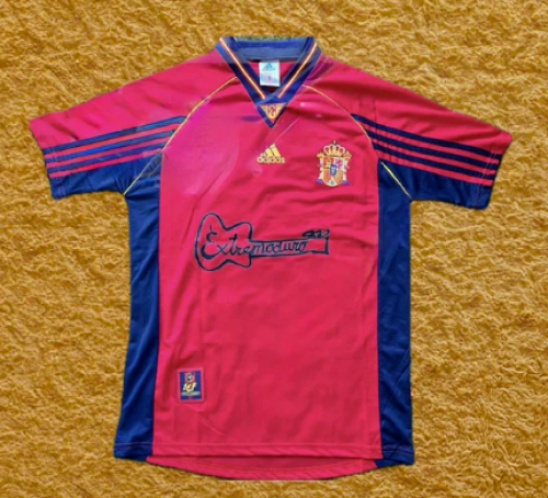 Retro Jersey 1998 Spain EXTREMODURO Soccer Jersey Vintage Football Shirt