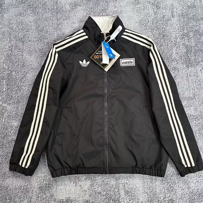 2025-2026 AD Oasis Black Soccer Windbreaker Jacket Football Jacket
