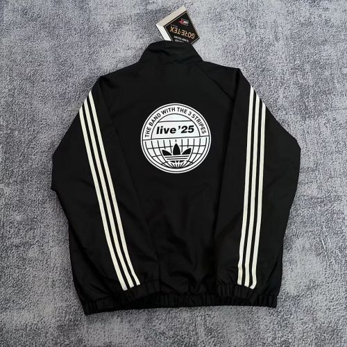 2025-2026 AD Oasis Black Soccer Windbreaker Jacket Football Jacket