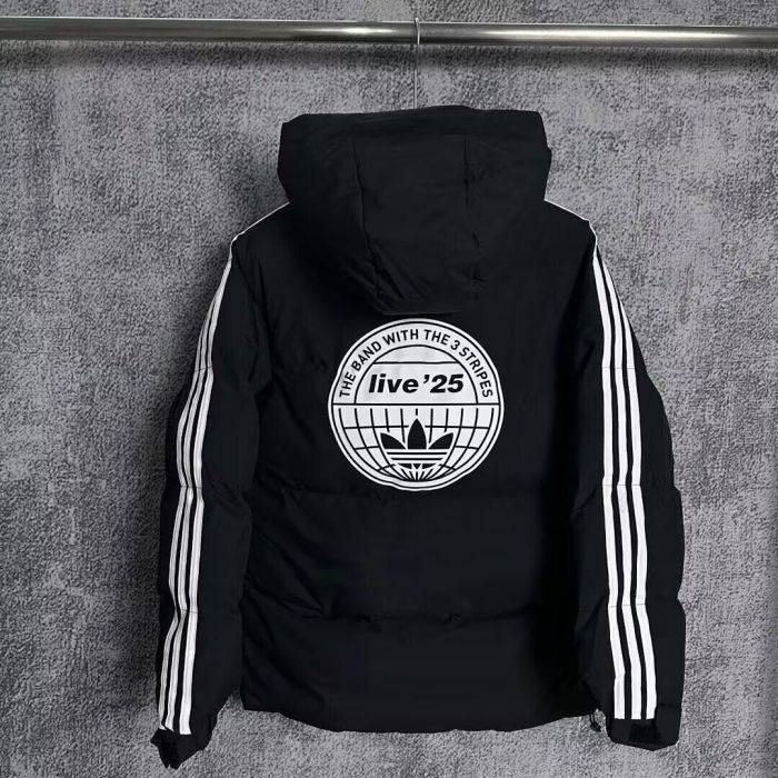 2026 AD Oasis Black Cotton Coat