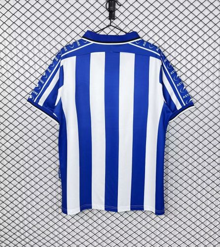 Retro Jersey 1998-1999 Deportivo Alaves Home Soccer Jersey Vintage Football Shirt