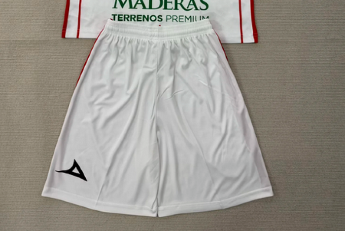 Fan Version 2025-2026 Necaxa Away White Soccer Shorts Football Shorts