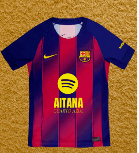 Barca Camisetas de Futbol 2025-2026 Barcelona AITANI Version Home Soccer Jersey