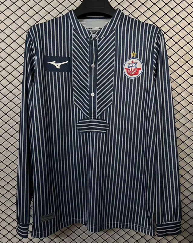Long Sleeve Fans Version 2025-2026 Hansa Rostock 60th Anniversary Soccer Jersey Football Shirt