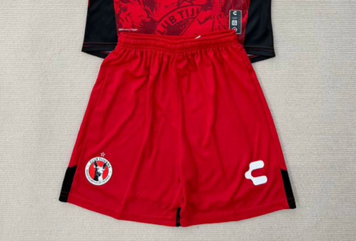 Fan Version 2025-2026 Tijuana Home Soccer Shorts Football Shorts