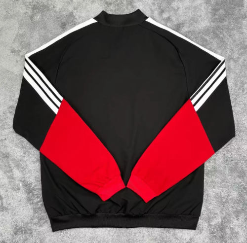 2025-2026 Germany Black/Red Soccer Windbreaker Jacket Football Jacket