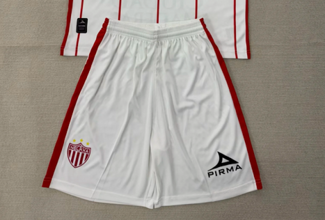Fan Version 2025-2026 Necaxa Away White Soccer Shorts Football Shorts