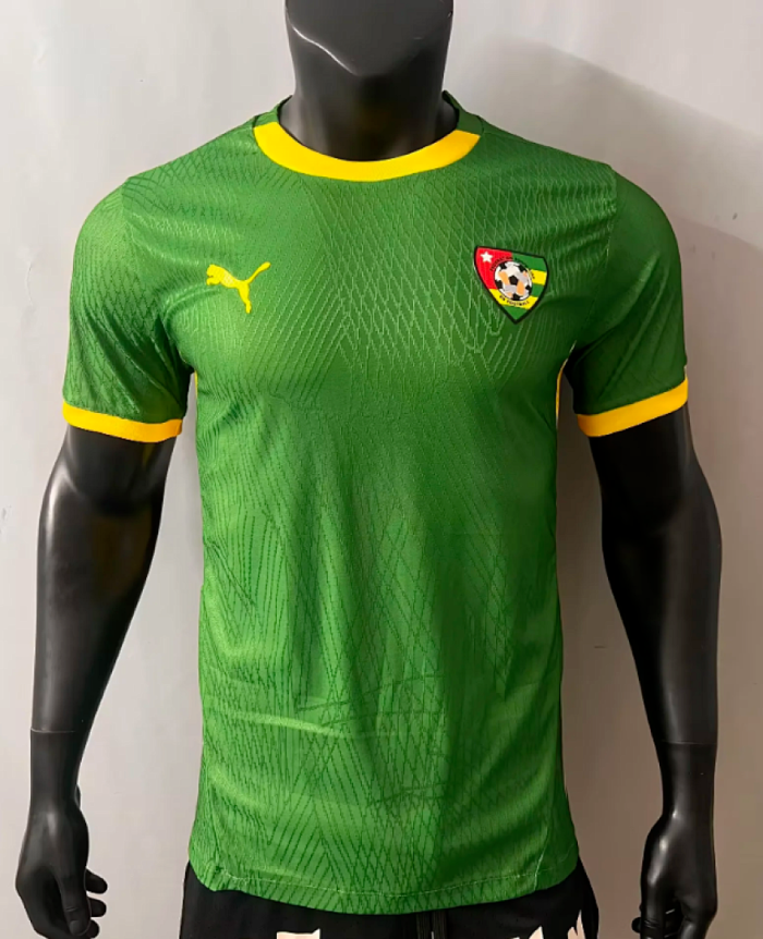 without Sponor Logo Player Version 2026 Togo Green Soccer Jersey Football Shirt