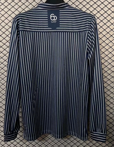 Long Sleeve Fans Version 2025-2026 Hansa Rostock 60th Anniversary Soccer Jersey Football Shirt