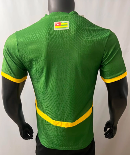 without Sponor Logo Player Version 2026 Togo Green Soccer Jersey Football Shirt