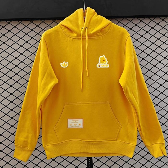 2025-2026 As Roma Soccer Training Hoodie Football Hoody