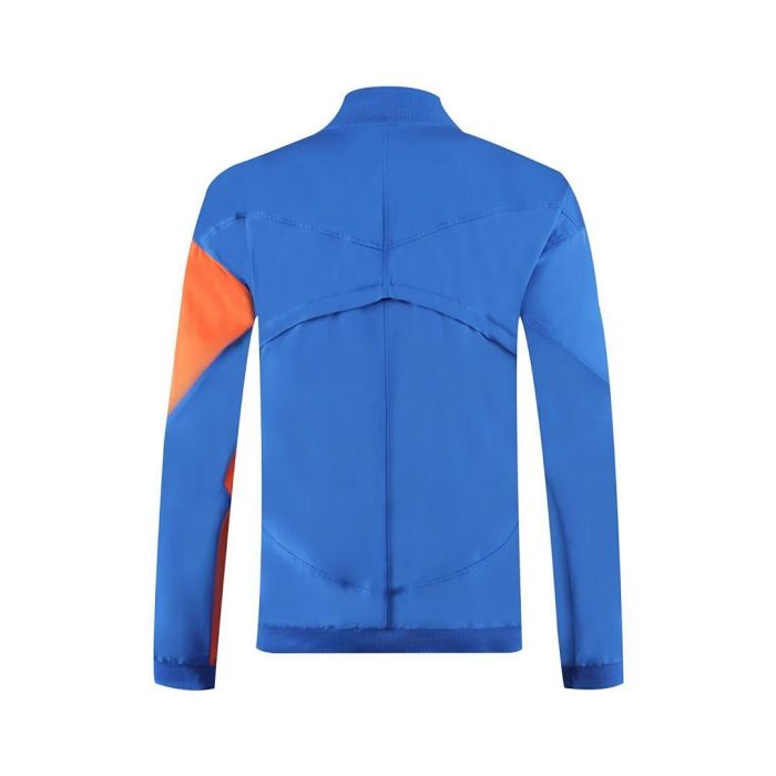 2025-2026 PSG Blue/Orange Soccer Windbreaker Jacket Football Jacket