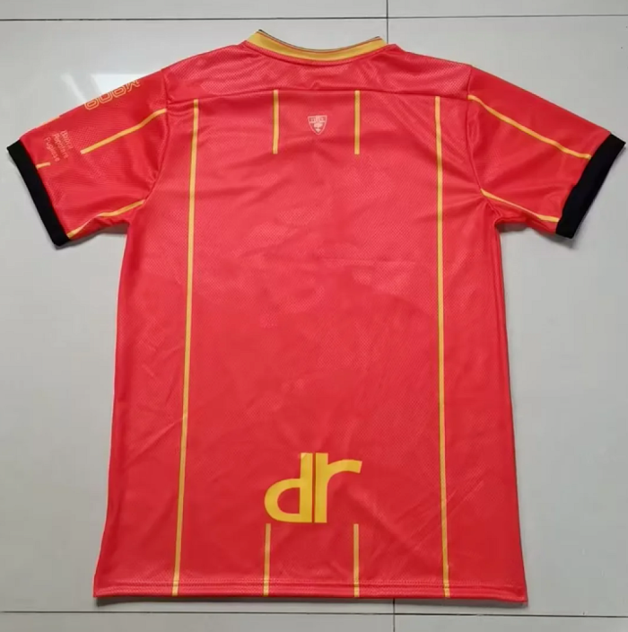 Fan Version 2025-2026 Lecce Third Away Red Soccer Jersey Football Shirt