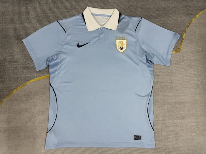 Fan Version Uruguay 2026 Home Soccer Jersey Football Shirt