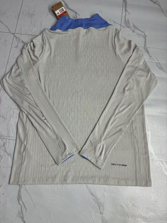 2025-2026 Player Version ToT Hotspur Grey Soccer Training Sweater