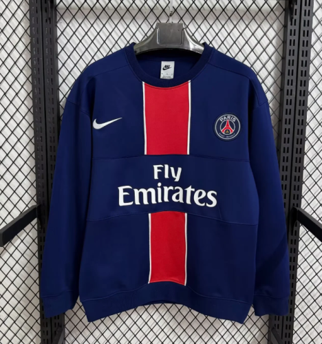 2025-2026 PSG Dark Blue Soccer Training Sweater