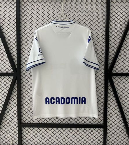 Fan Version 2025-2026 AJ Auxerre Home Soccer Jersey Football Shirt