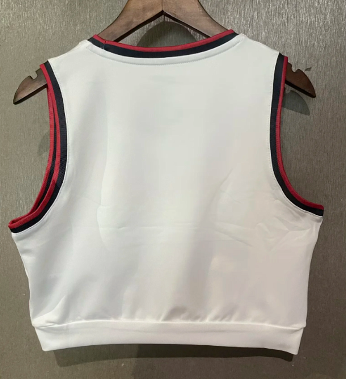 Women 2026 Germany Home Soccer Yoga Vest Girl Football Jersey