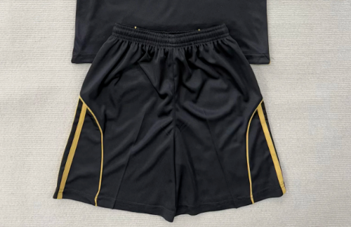 Fan Version 2026 Fulham Third Away Black Soccer Shorts Football Shorts