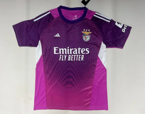 Fan Version 2025-2026 Benfica Purple Goalkeeper Soccer Jersey Football Shirt