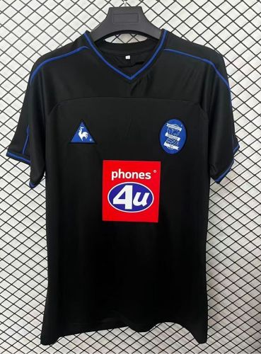 Retro Jersey 2002-2003 Birmingham City Away Black Soccer Jersey Vintage Football Shirt