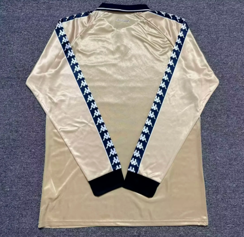 Long Sleeve Fan Version 2025-2026 FC Versailles 78 Gold Soccer Training Jersey Football Maillot