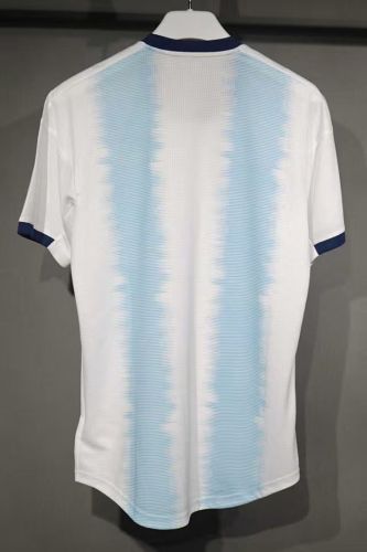 Player Version Retro Jersey 2019 Argentina Home Soccer Jersey Vintage Football Shirt