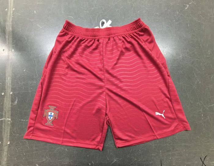 Fan Version 2026 Portugal Home Soccer Shorts Football Shorts